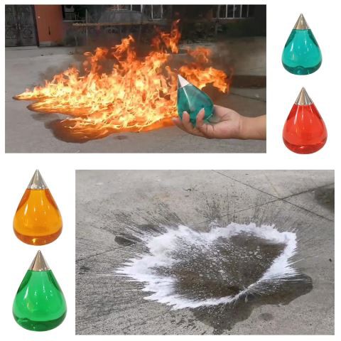 Renkli Yumurta Atılabilir Yangın Söndürücü