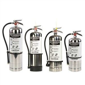 6L 9L 10L Sınıf K Paslanmaz Çelik Yangın Söndürücüler